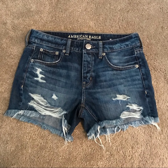 american eagle outfitters jean shorts